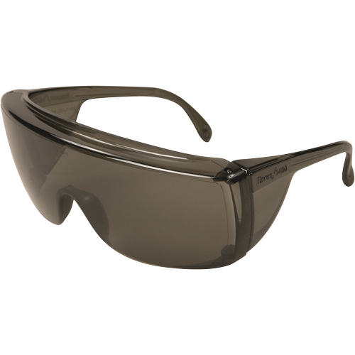 ENCON Veratti® Tuff Spec® 1400 Series Safety Glasses, Grey/Smoke Lens, CSA Z94.3/ANSI Z87