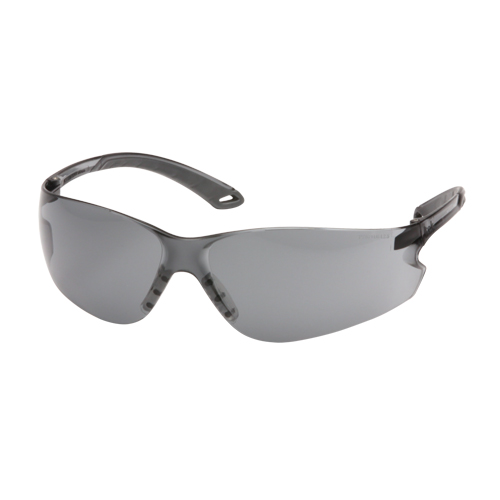 Pyramex S5820ST Lunettes de s&eacute;curit&eacute; Itek, Lentille Grise/fum&eacute;e, Antibu&eacute;e, ANSI Z87+/R&eacute;pond ou surpasse la norme CSA Z94.3
