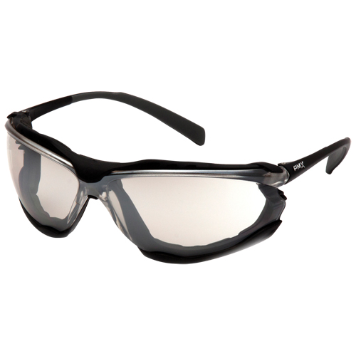 Pyramex SB9380ST Proximity Safety Glasses, Indoor/Outdoor Mirror Lens, Anti-Fog, ANSI Z87+/Meets/Exceeds CSA Z94.3