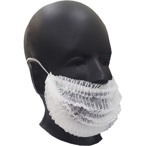 Ronco 1791T Beard Covers, Polypropylene, White