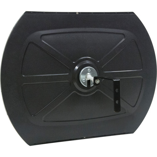 Produits de sécurité Zenith SGI559 Miroir convexe rectangulaire/rond avec support, 20" h x 30" la, Int&eacute;rieur/Ext&eacute;rieur