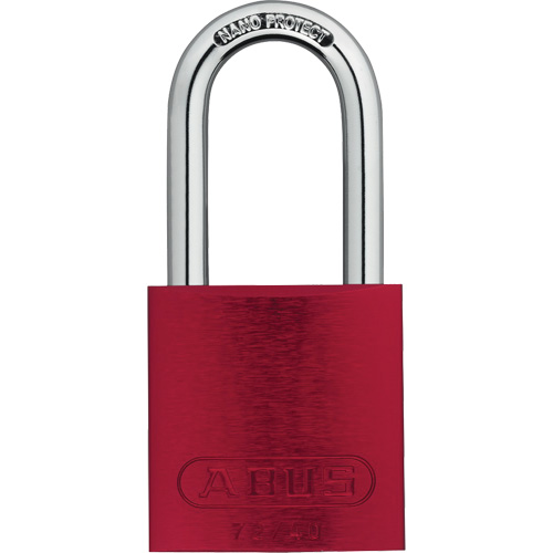 Abus AU-72IB40-HB40-RED-10KA Padlock Set, Keyed Alike, Aluminum, 1-1/2" Width