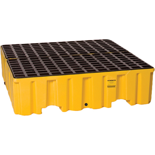 Eagle Mfg. 1640 Spill Containment Pallet, 132 US gal. Spill Capacity, 51" x 52.5" x 13.75"