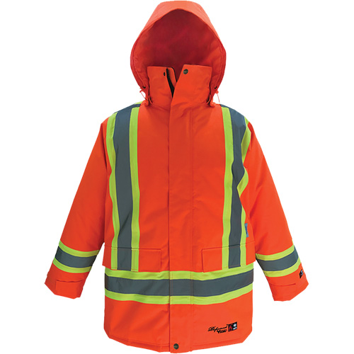 Viking Professional 3957FRJO-M Journeyman Insulated Parka, Medium, Orange