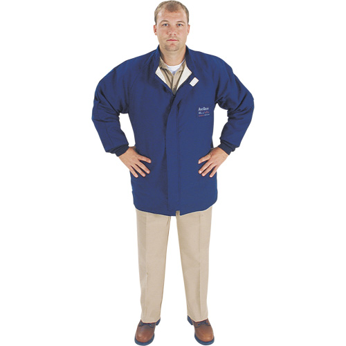  SGK076 Arc Flash Jacket, Medium, Blue, 40 cal/cm²