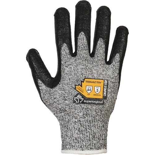 Superior Glove Works Ltd. S13TAFNT-6 Gants r&eacute;sistant aux coupures, Taille 6, Calibre 13, Rev&ecirc;tement Mousse de nitrile, Enveloppe en TenActiv, ASTM ANSI niveau A4