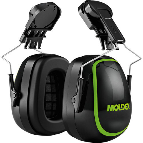 Moldex 6140 Prot&egrave;ge-oreilles &agrave; forte att&eacute;nuation du bruit MX-7, Fixation pour casque, 28 NRR dB