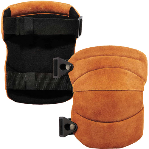 Ergodyne 18232 ProFlex&reg; 230 Knee Pads, Buckle Style, Leather Caps, Foam Pads