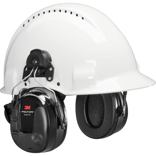 3M MT13H221P3E Casque d'&eacute;coute ProTac III, Style Fixation pour casque, 23 dB