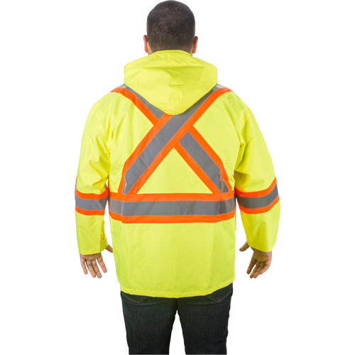 Zenith Safety Products SGM198 RZ1000 Rain Jacket, Polyester
