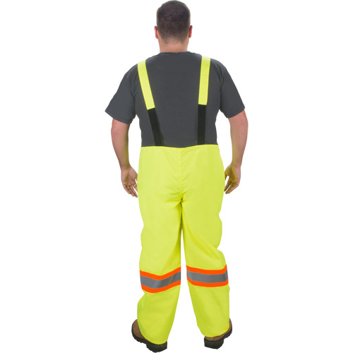 Produits de sécurité Zenith SGM206 Salopette imperm&eacute;able RZ1000, Polyester, 3T-Grand, Jaune lime haute visibilit&eacute;