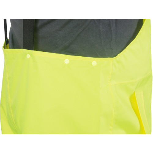 Produits de sécurité Zenith SGM206 Salopette imperm&eacute;able RZ1000, Polyester, 3T-Grand, Jaune lime haute visibilit&eacute;