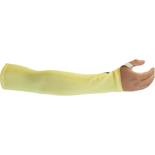 Showa S4561-18T Manches r&eacute;sistant &agrave; la coupure, Kevlar, 18", ASTM ANSI niveau A4, Jaune