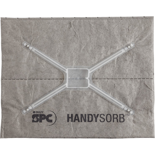 SPC HANDYSORB-NTPAD HandySorb "No-Touch" Pad, Universal, 19" x 15", 0.5 gal. Absorbancy