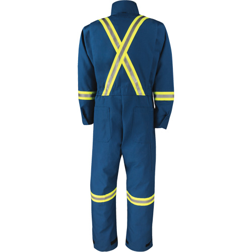Big Bill 1600RT/OS-T-BLR-5X Dupont Nomex&reg; IIIA Deluxe Coveralls, Size 5X-Large (Tall), Royal Blue, 6 cal/cm²