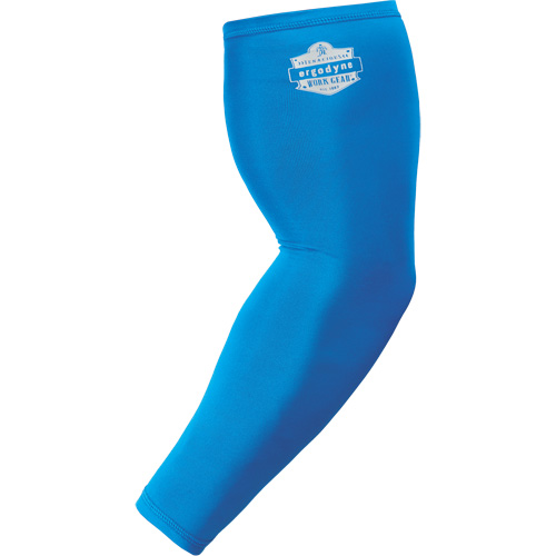 Ergodyne 12186 Chill-Its&reg; 6690 Cooling Arm Sleeves, 17", Polyester, Blue