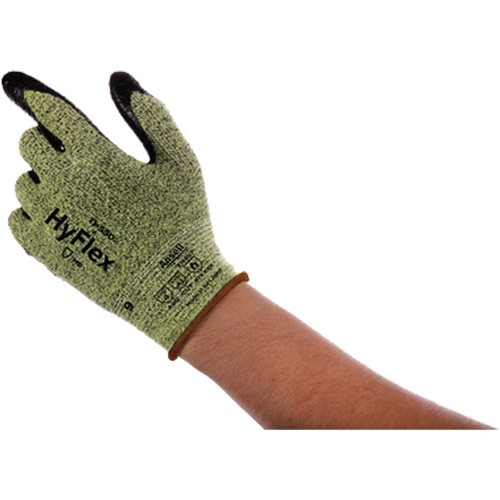 Ansell 11550100 HyFlex&reg; 11-550 Cut Resistant Gloves, Size 10, 15 Gauge, Nitrile Coated, Intercept Shell, ASTM ANSI Level A2/EN 388 Level B