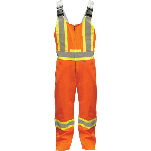 Viking VC40O-L Overalls, Poly-Cotton, Large, High Visibility Orange