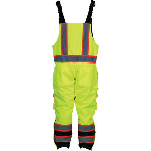 Mcr Safety VT38BPX2 Combinaison isol&eacute;e, Polyester/Polyur&eacute;thane, 2T-Grand, Jaune lime haute visibilit&eacute;