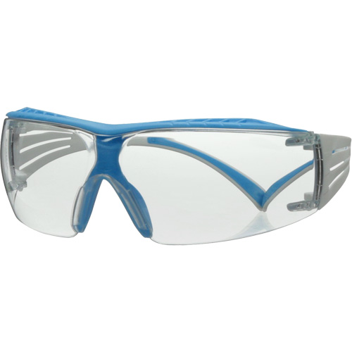 3M SF401XSGAF-WHT Lunettes de s&eacute;curit&eacute; SecureFit s&eacute;rie 400, Lentille Transparent, Antibu&eacute;e/Anti-&eacute;gratignures, ANSI Z87+/R&eacute;pond ou surpasse la norme CSA Z94.3