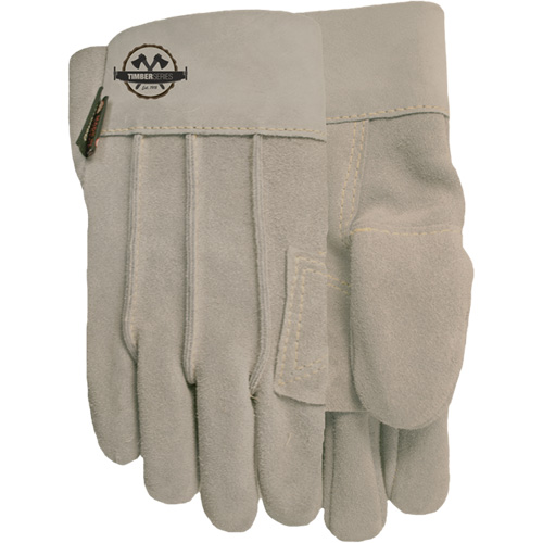 Watson Gloves 109BT-9 Gants de soudage 109BT Timber Beast, Cuir de vache refendu, Taille 9