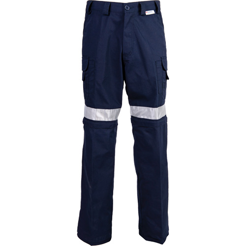 Coolworks CW2-NVRA34W32I High Visibility Pants, Poly-Cotton, 34, Navy Blue