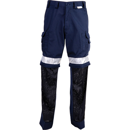 Coolworks CW2-NVRA34W32I High Visibility Pants, Poly-Cotton, 34, Navy Blue