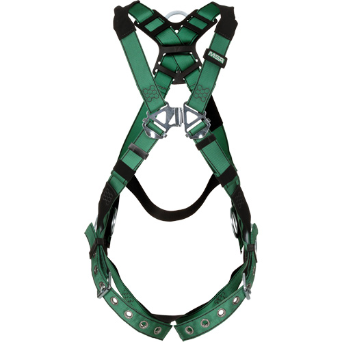 MSA 10197215 V-Form Safety Full Body Harness, CSA Certified, Class AP, Large/Medium, 400 lbs. Cap.