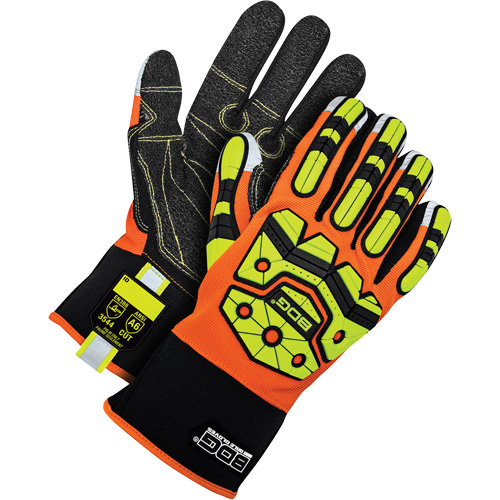 Bob Dale Gloves 20-1-11940-X2L Gants pour m&eacute;canicien X-Site r&eacute;sistant aux chocs et &agrave; la coupe, 2T-Grand, Paume en Synth&eacute;tique, Poignet &agrave; enfiler
