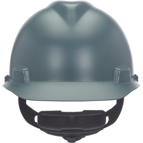 MSA 10203084 Casque de s&eacute;curit&eacute; V-Gard, R&eacute;pond aux normes CSA type 1, Suspension Rochet, Non ventil&eacute;