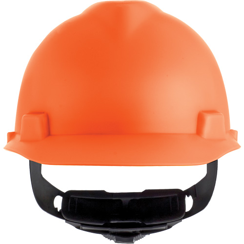 MSA 10203089 Casque de s&eacute;curit&eacute; V-Gard, R&eacute;pond aux normes CSA type 1, Suspension Rochet, Non ventil&eacute;