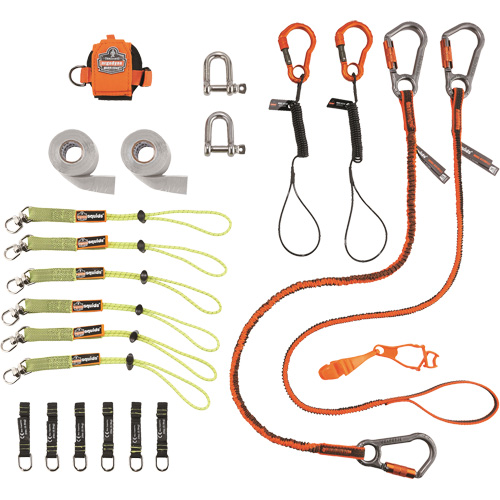 Ergodyne 19657-A Squids&reg; 3187 Scaffolder's Tool Tethering Kit