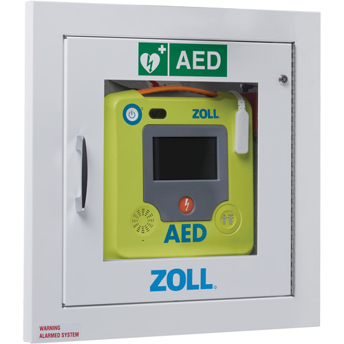 Zoll 8000-001258 Fully-Recessed AED Wall Cabinet, Zoll AED 3 For, Non-Medical