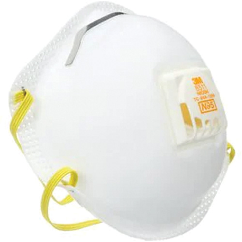3M VP8511-2 Respirateur contre les particules 8511, N95, Certifi&eacute; NIOSH