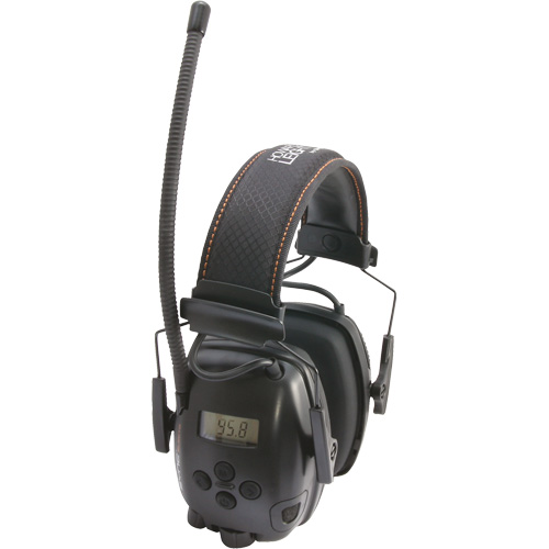 PIP Global Safety 1030333 Howard Leight Sync Electo Digital FM Radio & Stereo Earmuffs, Headband Style, 29 dB