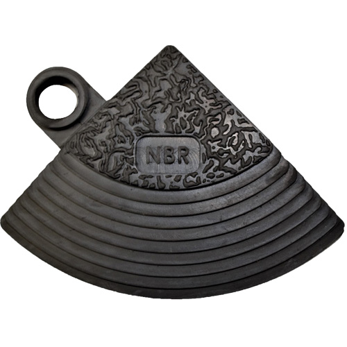 Wearwell 578.CORNERGRBK-CS4 Edging Corner for 24/Seven&reg; Locksafe&reg; Anti-Fatigue Mats