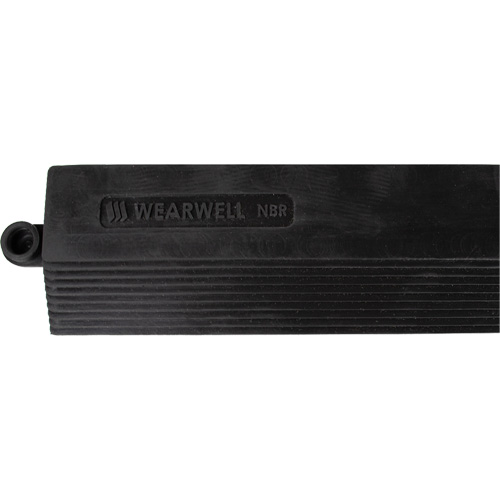 Wearwell 578.EDGINGMNBRBK Bordure pour tapis antifatigue 24/Seven