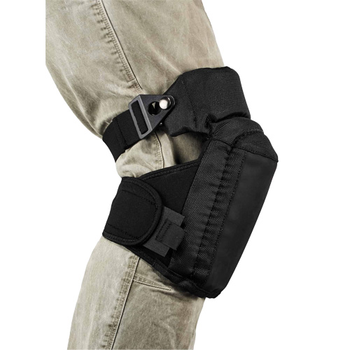 Ergodyne 18450 ProFlex&reg; 450 Comfort Hinged Soft Cap Knee Pads, Buckle Style, Rubber Caps, Foam/Gel Pads