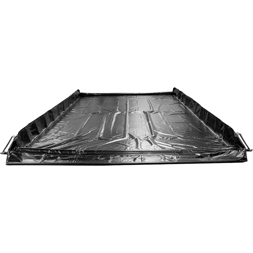 Enpac 48-12501-BK-SF Stinger Snap-Foam Containment Berm, 4488 US gal. Capacity, 50' W x 12' L x 12'H, Foam Wall