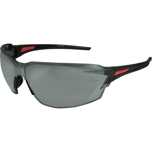 Edge Safety Eyewear XV417 Nevosa Safety Glasses, Silver Mirror Lens, Anti-Scratch, Meets/Exceeds CSA Z94.3