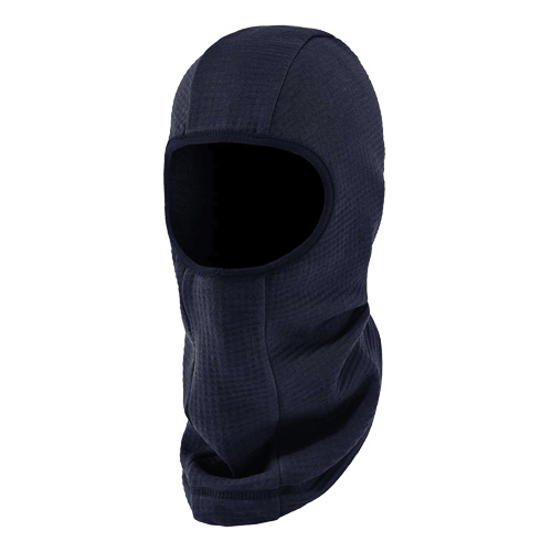 Ergodyne 16848 Passe-montagne double risque N-Ferno, Bleu marin, Molleton