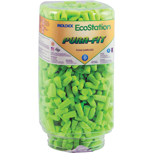 Moldex 6706 EcoStation Pura-Fit&reg; Earplug Refill, Bulk - Canister