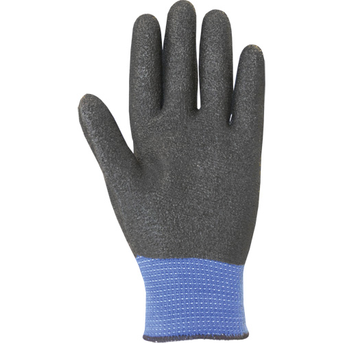 Akka S002-MED Gants enduits tout usage, Moyen, R&ecirc;vetement Latex de caoutchouc, Calibre 13, Enveloppe en Polyester