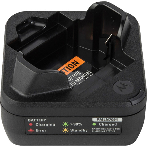 Motorola PMLN7109 Chargeur de batterie radio bidirectionnelle &agrave; d&eacute;bit rapide