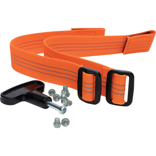 Impacto REPLCLEATKITS Crampons en acier & sangles de rechange pour crampons &agrave; glace Midcleat