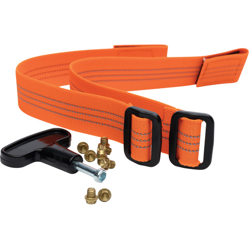 Impacto REPLCLEATKITB Crampons et sangles de rechange en laiton pour crampons &agrave; glace Midcleat