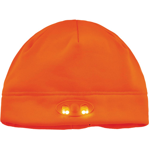 Ergodyne 16804 Bonnet N-Ferno &agrave; lumi&egrave;res DEL, Taille unique, Noir