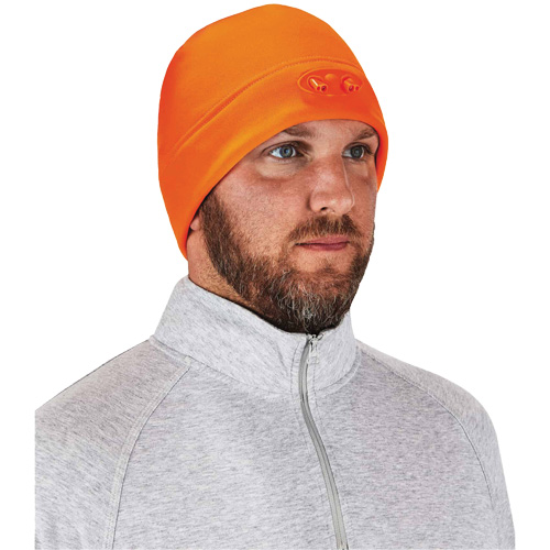 Ergodyne 16804 Bonnet N-Ferno &agrave; lumi&egrave;res DEL, Taille unique, Noir