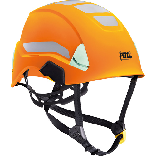 Petzl A020CA01 Casque l&eacute;ger Strato, Suspension Rochet, Non ventil&eacute;