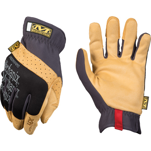 Mechanix Wear CA-MF4X-75-008 Material4X&reg; FastFit&reg; Abrasion-Resistant Gloves, Synthetic Palm, Size 8